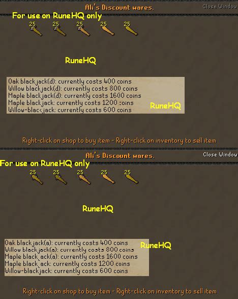 runescape blackjack|osrs black jacks.